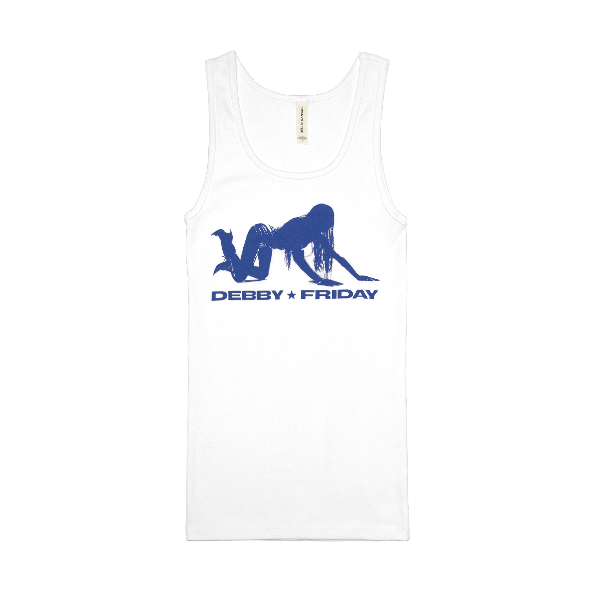 Baby Rib Tank Blue