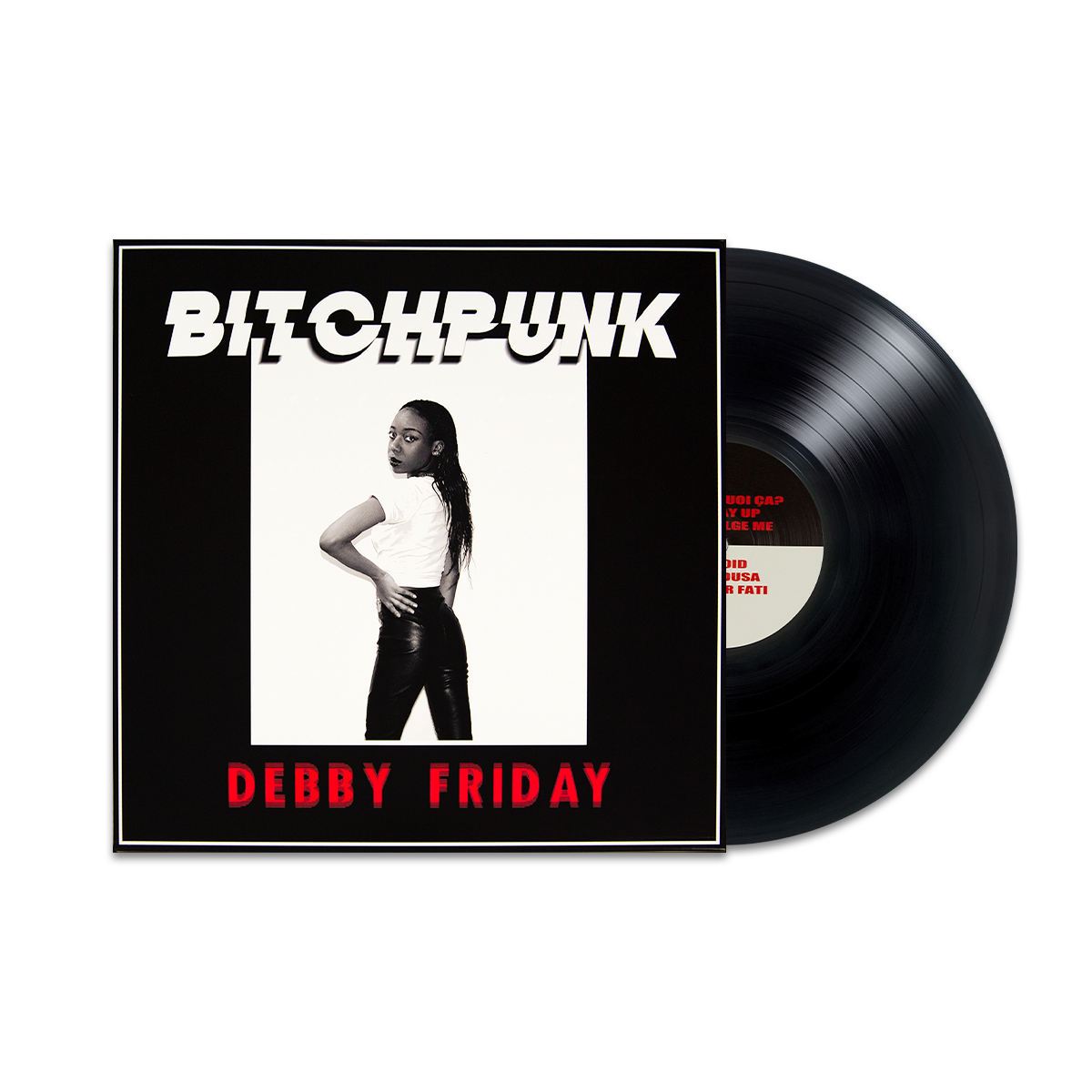 Bitchpunk / Death Drive 12" Vinyl - Black