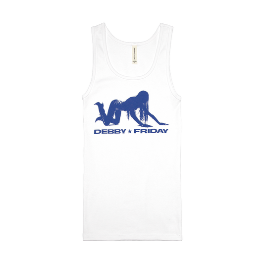 Baby Rib Tank Blue