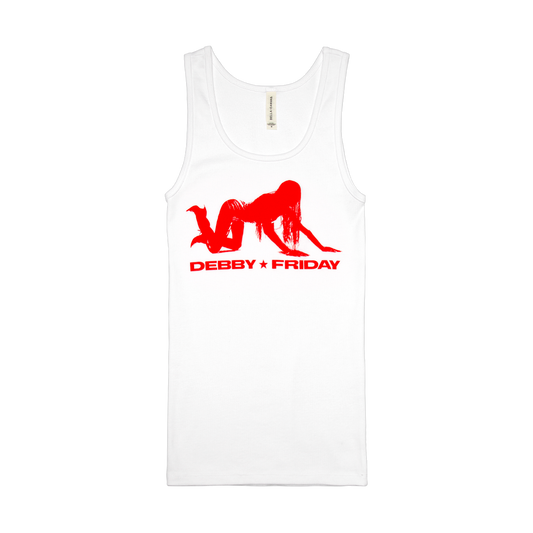 Baby Rib Tank Red