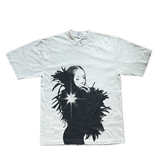 White STARRR Tee